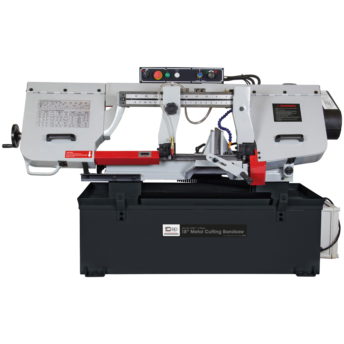 SIP 18 Inch 400v Professional Metal Bandsaw